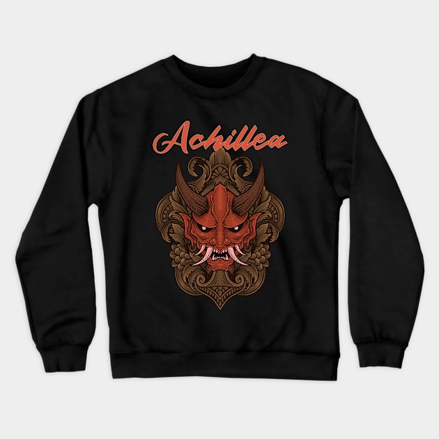 achillea fight or fall Crewneck Sweatshirt by okefandi